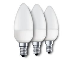 Eglo 10697 - KOMPLEKTAS 3x LED elektros lemputė E14/4W/230V 320lm žvakė