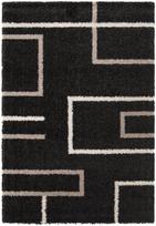 Kilimas Gipsy, 160 x 230 cm, 100% perdirbtas poliesteris, juodas