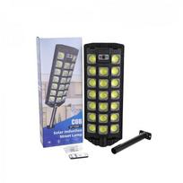 Led lauko šviestuvas 1000W su saulės kolektoriumi ir valdymo pultu