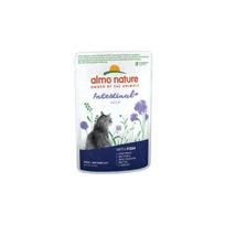 Konservuotas funkcinis ėdalas Almo Nature, jautraus virškinimo trakto katėms, su žuvimi, 6x70g