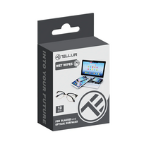 Tellur wet wipes for optical surfaces 10pcs set