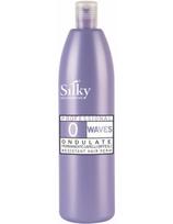 Silky ilgalaikio garbanojimo skystis kietiems plaukams Silky 0 Waves 500ml