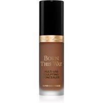 Too Faced Born This Way Super Coverage Multi-Use Concealer ilgai išliekantis maskuoklis patikimai maskuojanti atspalvis Cocoa 13.5 ml