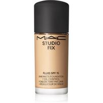 MAC Cosmetics Mini Studio Fix Fluid SPF 15 24HR Matte Foundation + Oil Control matinis makiažo pagrindas SPF 15 atspalvis NC17 15 ml