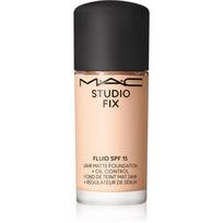 MAC Cosmetics Mini Studio Fix Fluid SPF 15 24HR Matte Foundation + Oil Control matinis makiažo pagrindas SPF 15 atspalvis NW10 15 ml