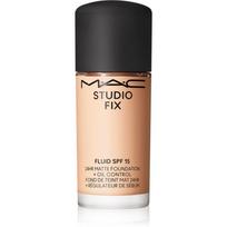 MAC Cosmetics Mini Studio Fix Fluid SPF 15 24HR Matte Foundation + Oil Control matinis makiažo pagrindas SPF 15 atspalvis NW13 15 ml