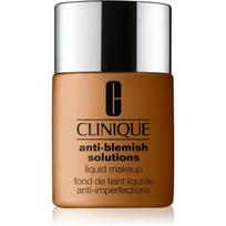 Clinique Anti-Blemish Solutions™ Liquid Makeup intensyvaus maskuojamojo poveikio makiažo pagrindas riebiai, į aknę linkusiai odai atspalvis WN 100 Deep Honey 30 ml