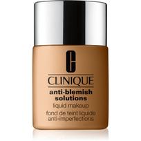 Clinique Anti-Blemish Solutions™ Liquid Makeup intensyvaus maskuojamojo poveikio makiažo pagrindas riebiai, į aknę linkusiai odai atspalvis CN 40 Cream Chamois 30 ml