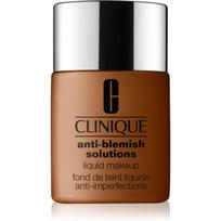 Clinique Anti-Blemish Solutions™ Liquid Makeup intensyvaus maskuojamojo poveikio makiažo pagrindas riebiai, į aknę linkusiai odai atspalvis WN 122 CLOVE 30 ml