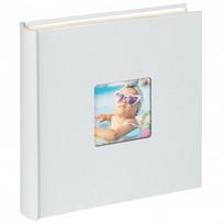 Albumas WALTHER FA-208-BL Fun light blue 30x30/100 psl, balti lapai | kampučiai/lipdukai | knyginio rišimo | viršelyje keičiama nuotrauka
