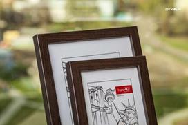Rėmelis STYLER 21x30 JAPAN rudas AE | 15mm