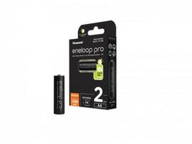 Įkraunamos baterijos Panasonic ENELOOP Pro BK-3HCDE/2CP, 2500 mAh, 500 (2xAA)