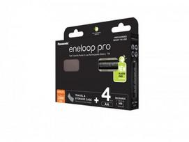 Įkraunamos baterijos Panasonic ENELOOP Pro BK-3HCDEC4CP , 2500 mAh, 500 (4xAA) dėžutėje