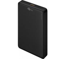 Goobay Magnetic Wireless Power Bank | 70183 | 10000 mAh | USB-C | Black