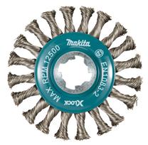 Vielinis šlifavimo diskas Makita D-73352, sukta viela, 0.5mm, Ø 115 mm, X-LOCK