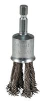 Kūgio formos šveitimo šepetys Makita D-76744, 19mm, su 1/4'' šešiakampiu antgaliu