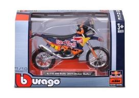 Motociklo modelis Bburago RedBull KTM 450 Rally 51086 15153, juodas