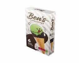 Vaflių kūgeliai BEN'S FAVOURITES, su vanilės, NMVBFV4007843089038