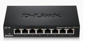 D-Link 8-port 10/100/1000 Gigabit Metal Housing Desktop Switch