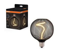 LED pritemdoma elektros lemputė DECOR FILAMENT G125 E27/3,5W/230V 1800K juoda - Osram
