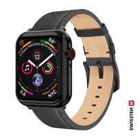 Swissten Leather Strap for Apple Watch 42/44/45/49mm
