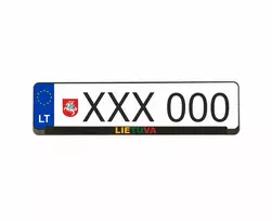 Wurth numerių rėmeliai - Lietuva