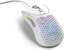GLORIOUS Model D 2 Wired Gaming Mouse, White (GLO-MS-DV2-MW)