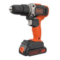 18 V 2 greičių plaktukas, 1 x 1,5 Ah baterija, 400 mA įkroviklis, dėžutė BCD003C1-QW BLACK DECKER