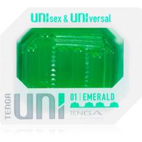 Tenga Uni vienkartinis masturbatorius Emerald 5,9 cm