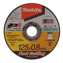 Pjovimo diskas Makita E-10877-12, 125 x 0,8 x 22,23 mm, Z60U, 12 vnt.