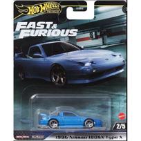 Hot Wheels Premium Fast & Furious Modeliukas ’96 Nissan 180SX Type-X (yra Sandėlyje)