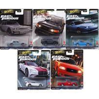 Hot Wheels Premium Fast & Furious Modeliukų rinkinys Ford F-150 SVT,’96 Nissan 180SX,’87 Chevy Caprice,18 Bentley Continental,Toyota FJ Cruiser