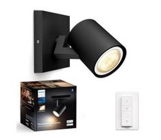 Philips - LED pritemdomas akcentinis apšvietimas Hue RUNNER 1xGU10/4,2W/230V + +VP juoda
