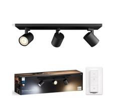 Philips - LED pritemdomas akcentinis apšvietimas Hue RUNNER 3xGU10/4,2W/230V + +VP juoda