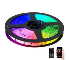 LED RGB Reguliuojama juostelė LED/12,5W/230V 5 m + nuotolinio valdymo pultas