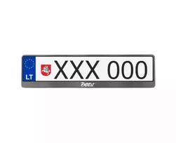 Karboniniai numerių rėmeliai - Boost