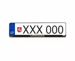 Wurth numerių rėmeliai - Lithuania