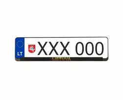 Wurth numerių rėmeliai - Lietuva
