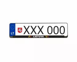Wurth numerių rėmeliai - Lietuva