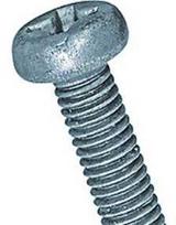 Bossard PH maskinskrue M6x20mm - 4.8 FZB, cilindro formos, m/krydskrue Phillips H forma, 100 vnt.