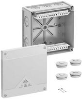 Spelsberg Abox Pro 160-16² Forgreningskasse (I x P x A) 182 x 182 x 90 mm Grå IP66, IP67, IP69 1 stk