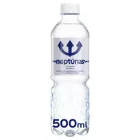 Gazuotas natūralus mineralinis vanduo NEPTŪNAS UNIQUE, 500 ml