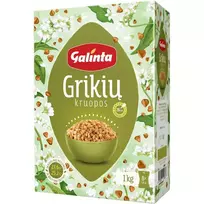 Grikių kruopos GALINTA, 8x125 g