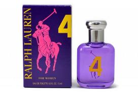 Ralph Lauren Big Pony 4 Purple Women (be purškalo) Tualetinis vanduo, 15ml