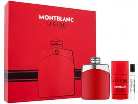 Mont Blanc Legend Red Dovanų rinkinys, Parfumuotas vanduo 100ml + Parfumuotas vanduo 7.5ml + Tepamas dezodorantas 75g