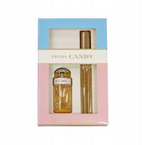 Prada Candy Sugar Pop Dovanų rinkinys, Parfumuotas vanduo 7ml + Parfumuotas vanduo 10ml (Rollerball)