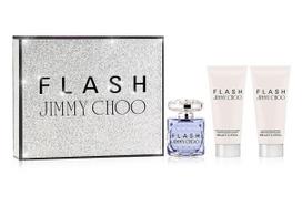 Jimmy Choo Flash  dovanų rinkinys, parfumuotas vanduo 100 ml + kūno losjonas 100 ml + dušo želė 100 ml