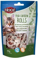 Trixie KRĄŻKI vištiena-lašiša 50g DLA KOTA