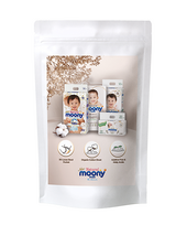 Mėginys MOONY NATURAL japoniškos sauskelnės, NB, iki 5 kg, 3 vnt.