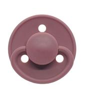 MININOR čiulptukai, 0-6 mėn., silikoniniai, Violet, 2 vnt.